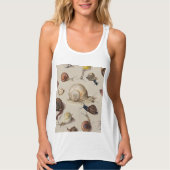 Slak Tuin Pet Gastropod Slak Botanische slakken Tanktop (Voorkant)