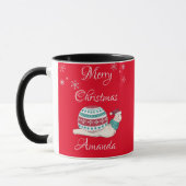 Slak van kerst mok (Links)