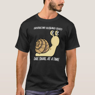 Slak voor vrouwen Mam Land Zee zoetwaterslak T-shirt