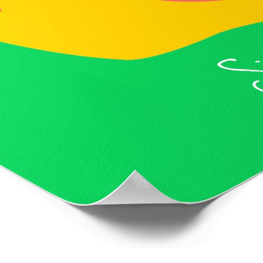 Slakkegelvormig voor kinderen met een hoge kleur poster (Hoek)