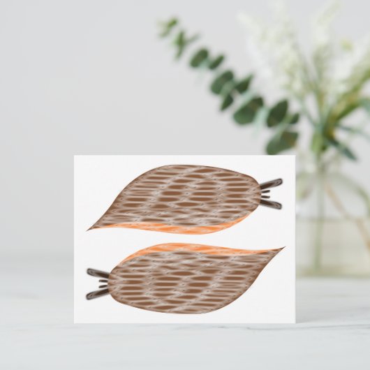 Slakken Briefkaart (Staand voorkant)