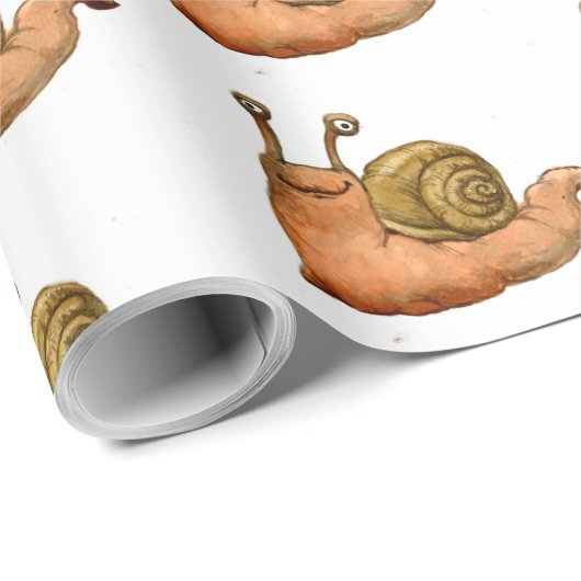 slakken cadeaupapier (Rol Hoek)