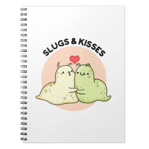 Slakken En Kusjes Grappige Slak Woordgrap Notitieboek