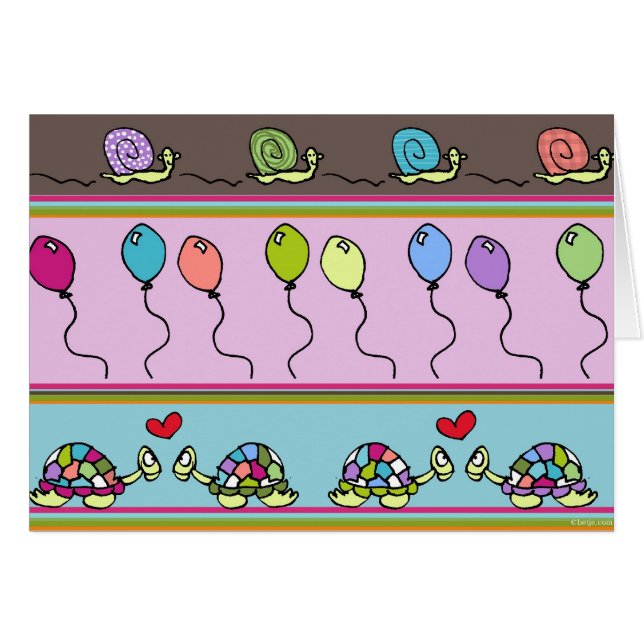 Slakken en schildpadden vieren (Voorkant Horizontaal)