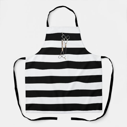 Slakken en strips Haircutting Apron Salon Apron Schort (Voorkant)