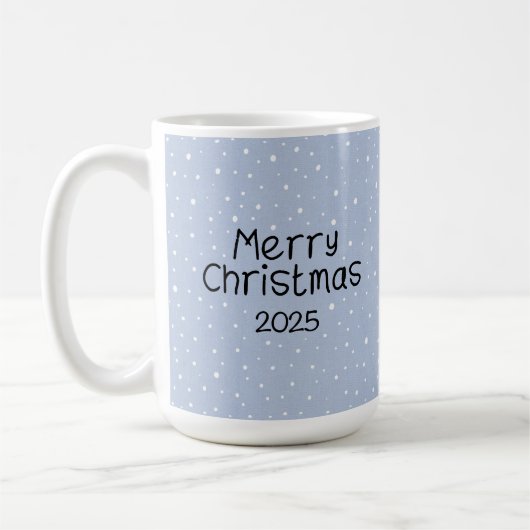 Slakken gedrag Kerstmis 2025 Koffiemok (Links)