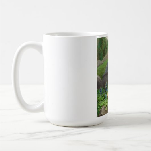 Slakken in een rotstuin (door H.A. Brendekilde) Koffiemok (Links)