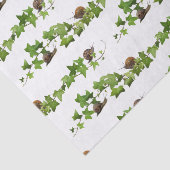 Slakken in Ivy Tissue Paper Tissuepapier (Detail)
