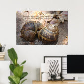 Slakken in liefde poster (Thuiskantoor)