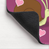 Slakken in Love Mousepad Muismat (Hoek)