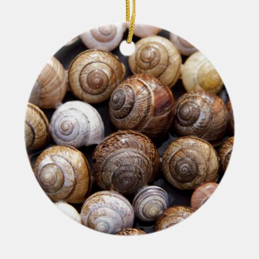 Slakken Keramisch Ornament (Voorkant)