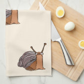 Slakken Keukenhanddoek (Quarter Fold)