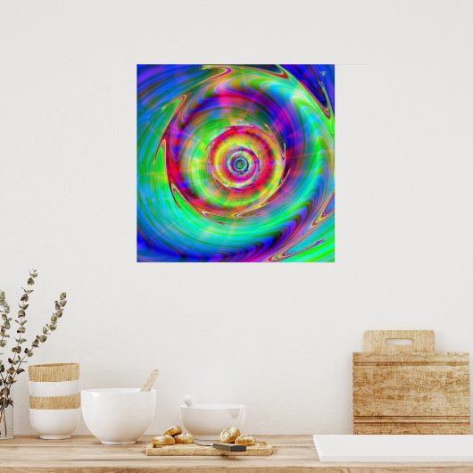 Slakken naar huis. poster (Keuken)