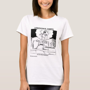 Slakken Nachtmerries Klassieke LTCartoons Strip T-shirt