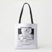Slakken Nachtmerries Klassieke LTCartoons Strip Tote Bag (Voorkant)