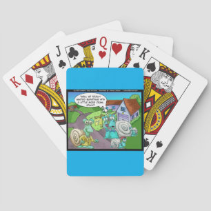 Slakken Onroerend Goed Verkoop Grappige Cadeaus &  Pokerkaarten
