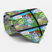 Slakken Onroerend Goed Verkoop Grappige Cadeaus & Stropdas (Opgerold)