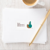 slakken retouradreslabel etiket (Insitu)