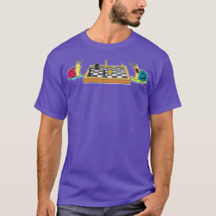 Slakken schaken t-shirt