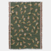 Slakken Slak houdt van schattige natuur kunst Deken (Voorkant Verticaal)