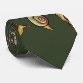 Slakken Slak houdt van schattige natuur kunst Stropdas (Opgerold)