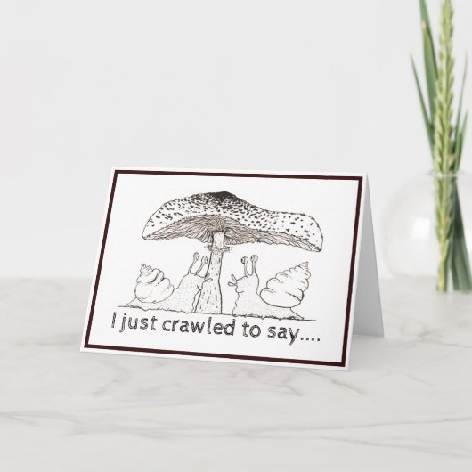 Slakken valkaart kaart (Voorkant)