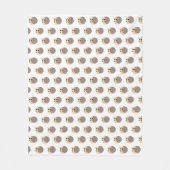 Slakken ventilatorbak - Uw kleuren Fleece Deken (Voorkant)