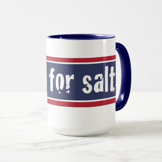 Slakken voor zout mok (Voorkant rechts)