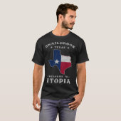 Slakkenbeek Texas Stad Utopia Langs de Colorad T-shirt (Voorkant volledig)