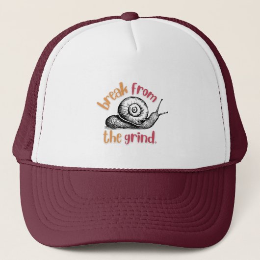 Slakkenhoed Trucker Pet (Voorkant)