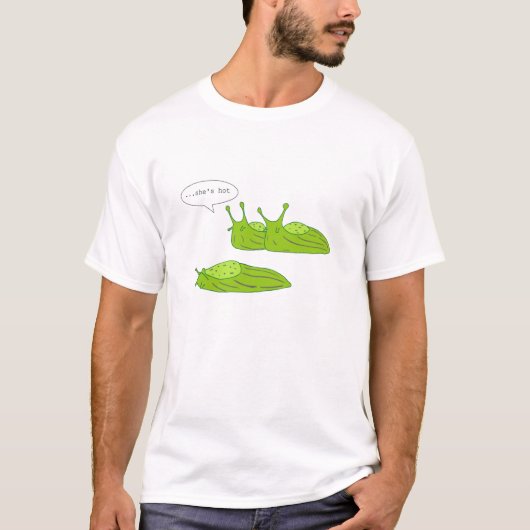 slakkenliefde t-shirt (Voorkant)