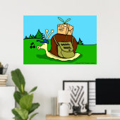 Slakkenpost Kinderen Poster (Thuiskantoor)