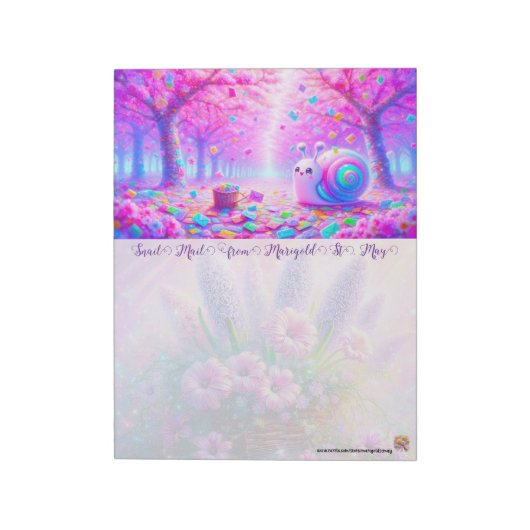 Slakkenpost Notitieblok (Linkerzijde)