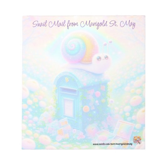 Slakkenpost Notitieblok (Voorkant)