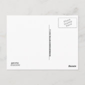 SLAKKENPOSTKART BRIEFKAART (Achterkant)