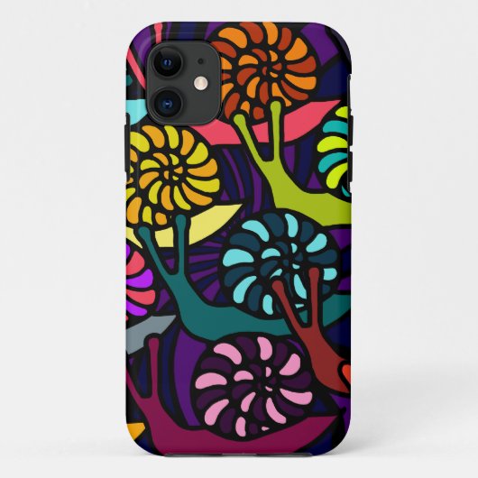Slakkenrace telefoonhoesje Case-Mate iPhone case (Achterkant)