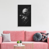 slakkenstaart canvas afdruk (Insitu (Woonkamer))