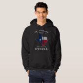 Slakkenstroom Texas Stad van Utopia Langs de Colo Hoodie (Voorkant volledig)