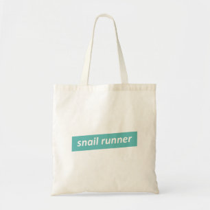 Slakkeraar, langzame start tote bag