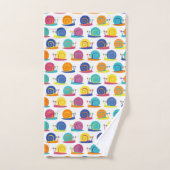 Slakkerige partijpatroonhanddoeken bad handdoek (Handdoek)