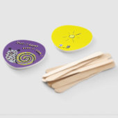 Slakkermozaïek Doe het maar met de handtas Handwaaier (Niet-gemonteerd)