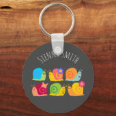 Slakkerontwerp voor kinderen sleutelhanger (Voorkant)