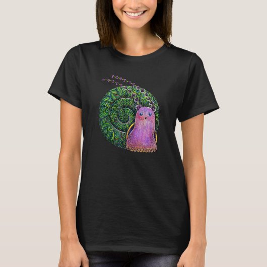 Slakknagel slak t-shirt (Voorkant)