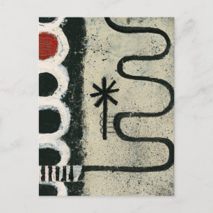 Slalom-Briefkaart Briefkaart