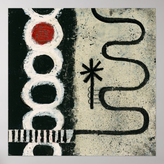 Slalom Poster Wall Art (Voorkant)