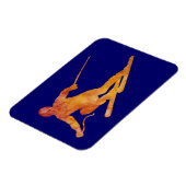 Slalom Skiër Magneet (Linkerzijde)