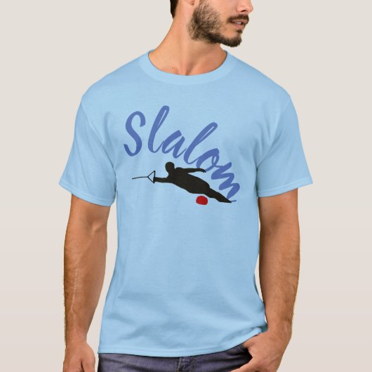 Slalom Water Ski T-Shirt (Voorkant)
