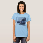 Slalom Waterskier T-shirt (Voorkant volledig)