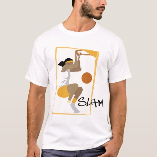 Slam basketbal shirt (Voorkant)