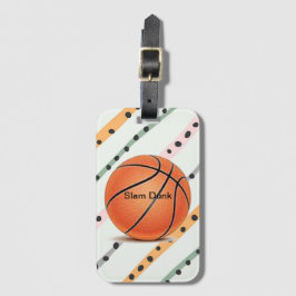 "Slam Dunk"Acryl Bagagelabel